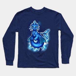 Sapphire Dragon : Cute Crystal Dragon Long Sleeve T-Shirt